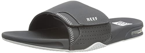 Reef Męskie klapki wachlarzowe | sandały z otwieraczem do butelek, Cień, 14