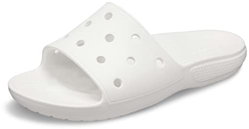 Crocs Unisex - klasyczne sandały męskie i damskie, biały, 43/46 EU