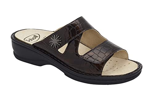 Scholl Nevia, Sandały damskie, Moka, 38 EU Larga