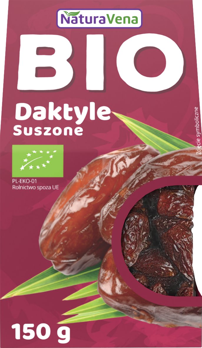 NaturAvena NATURAVENA DAKTYLE SUSZONE EKO 150G NAT066