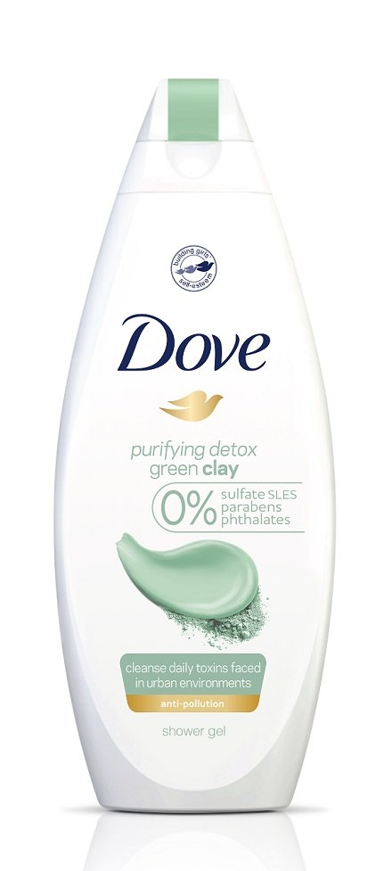 Dove Dove Purifying Detox Green Clay żel pod prysznic Anti Pollution 500ml