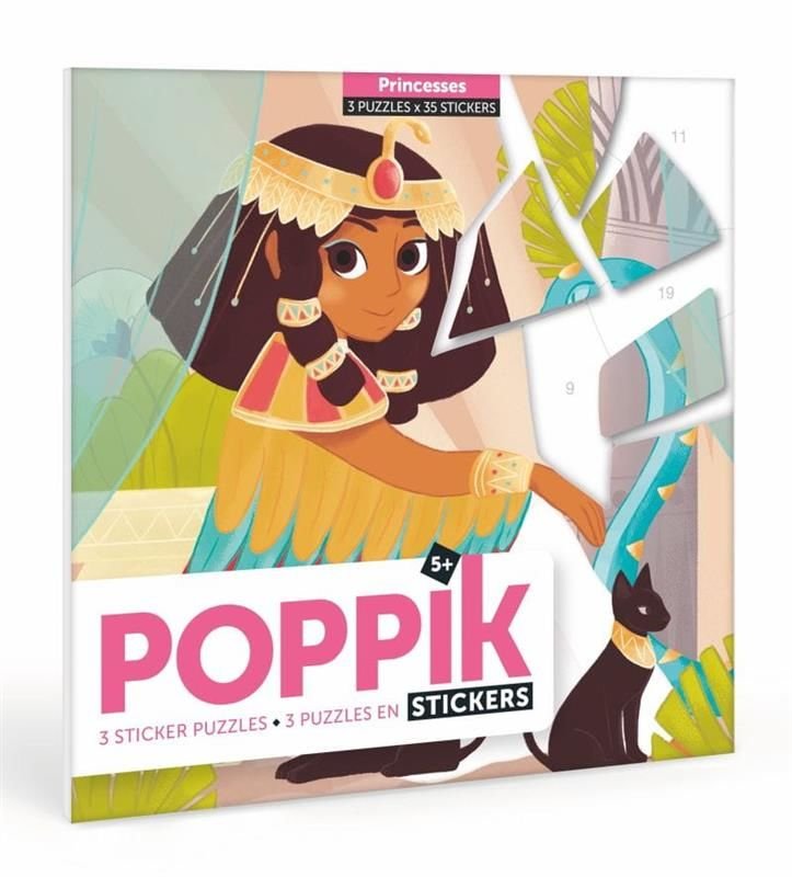 Poppik poppik - pocztówki wyklejanka pixel art księżniczki