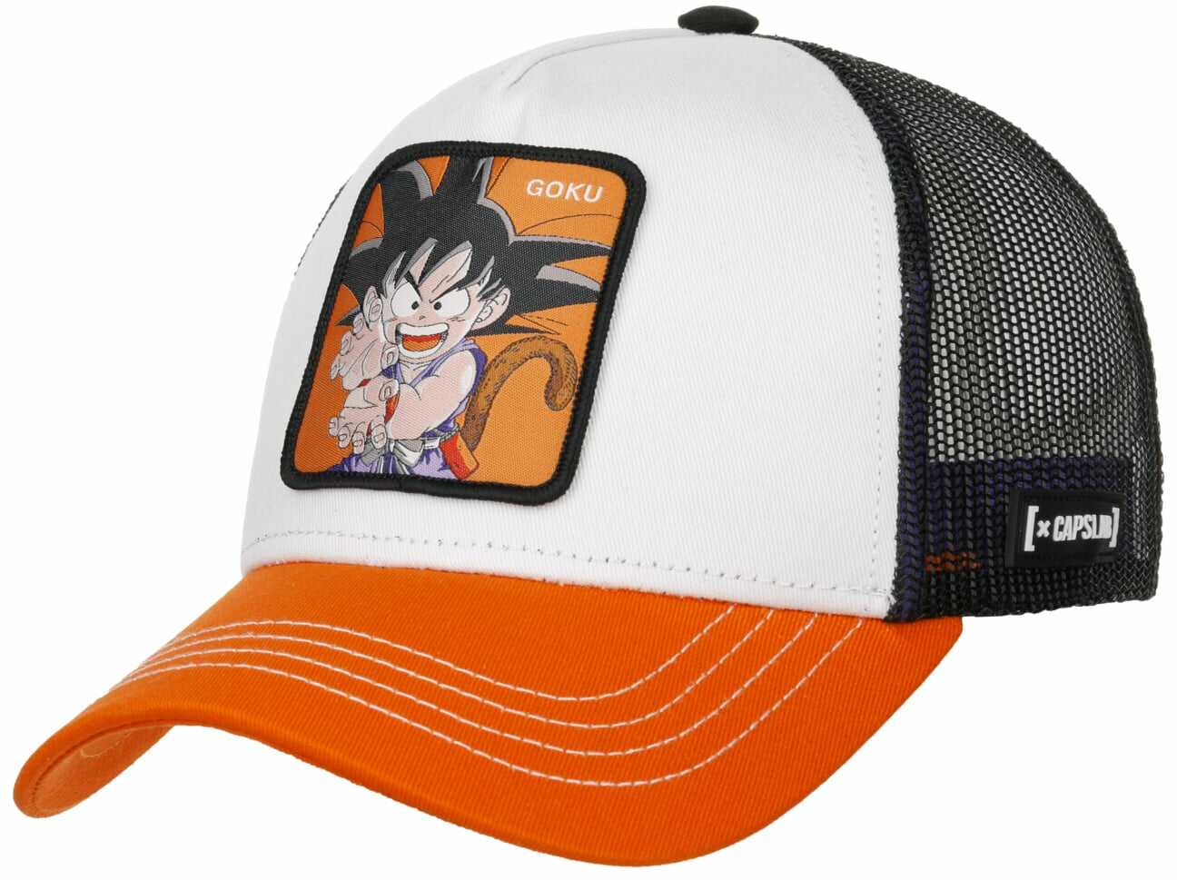Czapka Trucker Dragon Ball Z Goku by Capslab, pomarańczowy, One Size