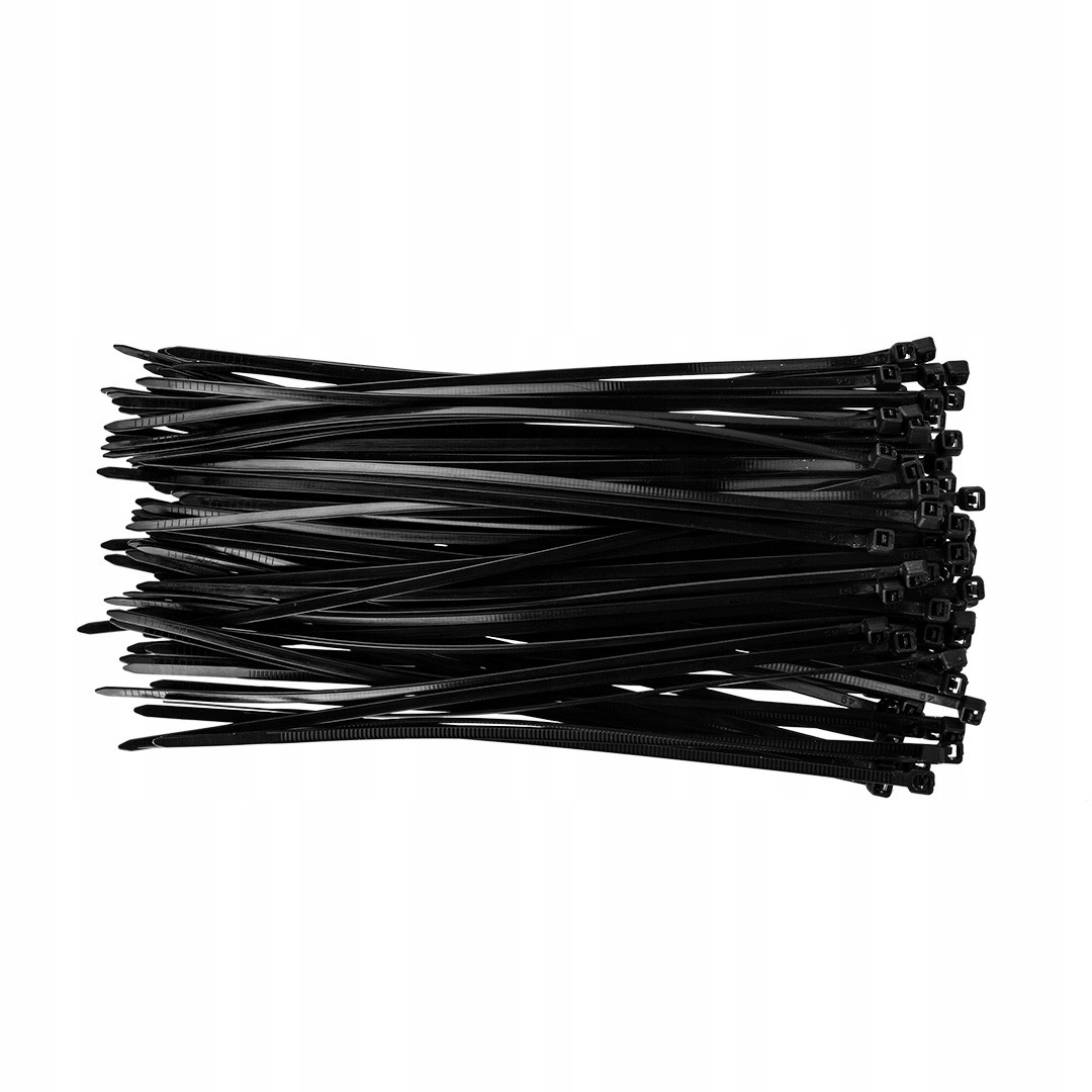 Opaski zaciskowe 2.5 x 100 mm, 100 szt., czarne, NEO 01-600
