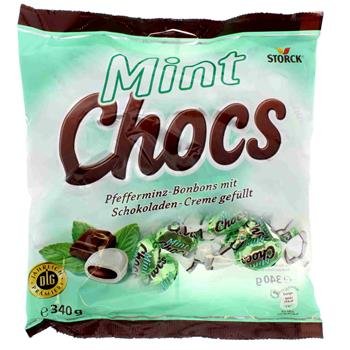 Storck Cukierki miętowe z czekoladowym nadzieniem 425 g