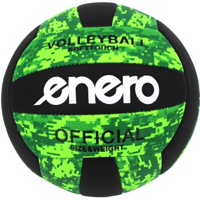 ENERO Piłka siatkowa softtouch Enero zielona r.5