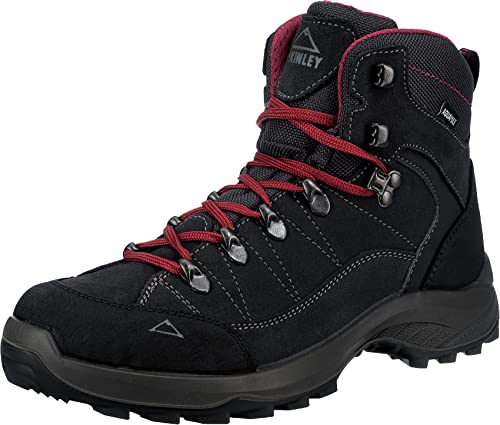 McKINLEY Męskie buty trekkingowe Alpspitz AQX, Szary szary czerwony 900, 40 EU