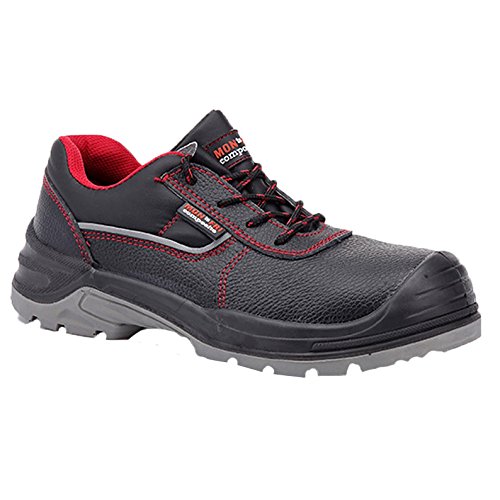 Paredes SM5041 NE46 Optimal buty ochronne S3 rozmiar 46 czarny/czerwony