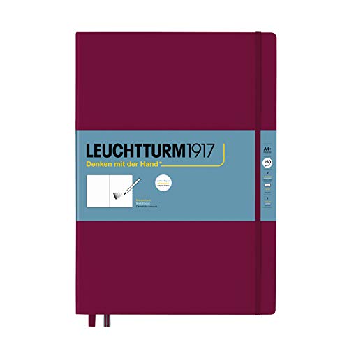 Leuchtturm1917, szkicownik Master, A4+, bordowy