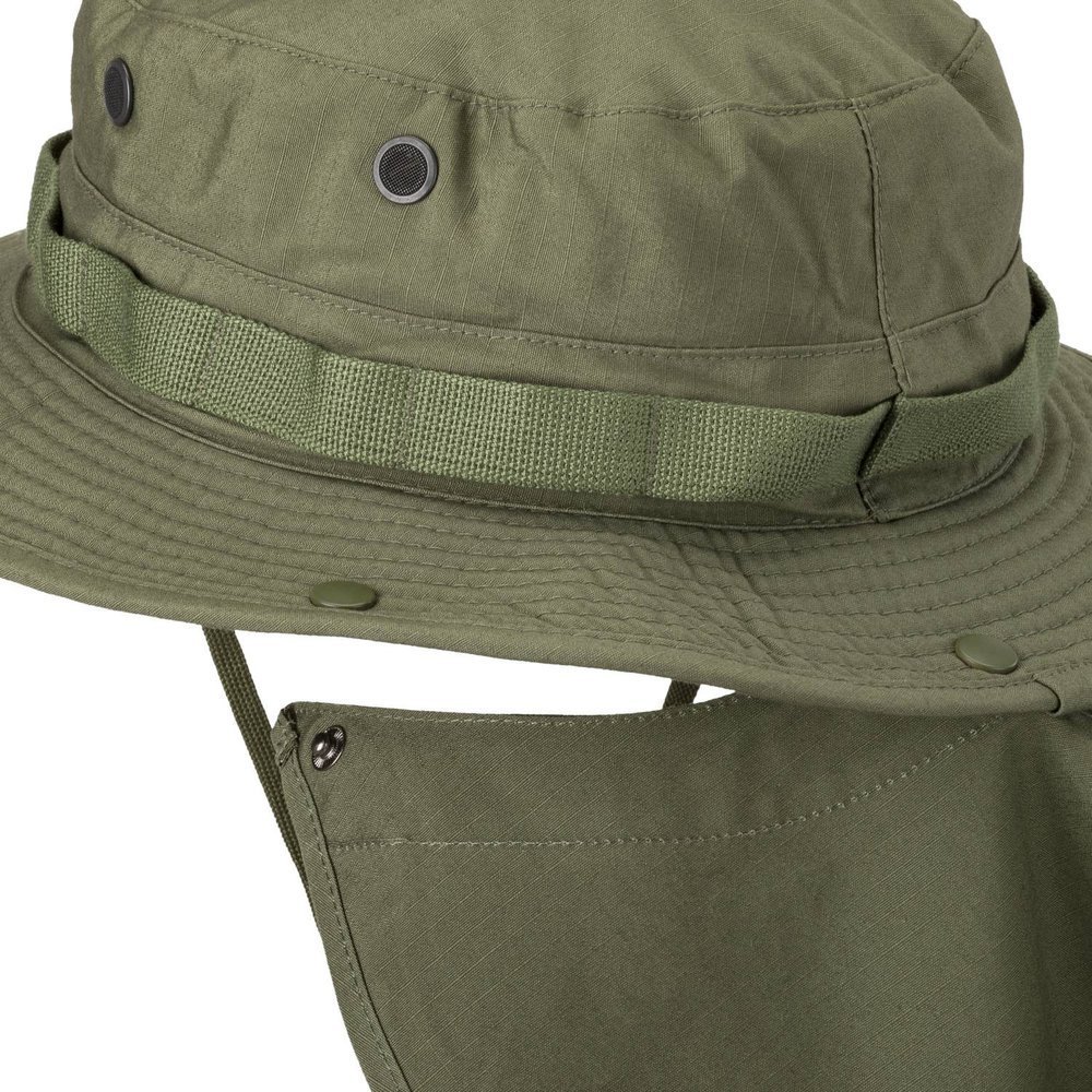 Helikon - Kapelusz Boonie Hat z osłoną - PolyCotton Ripstop - Pantera Leśna - KA-BON-PR-04