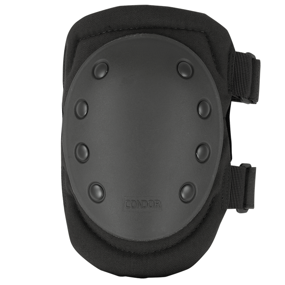 Condor - Ochraniacze Kolan Velcro - Czarny - KP1-002
