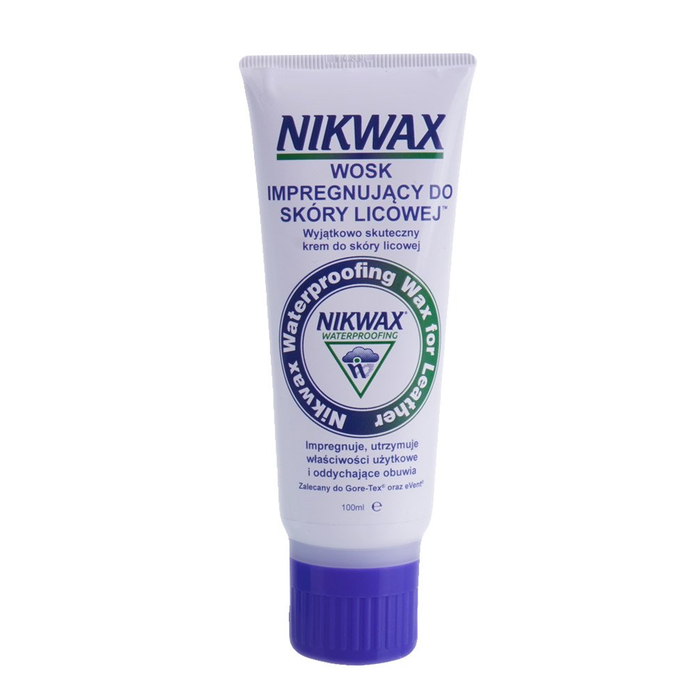 Nikwax - Wosk impregnujący do skóry licowej - Bezbarwny - 100 ml