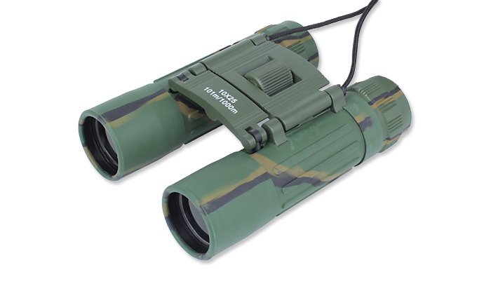 Mil-Tec - Lornetka Mini 10x25 - Camo - 15702020