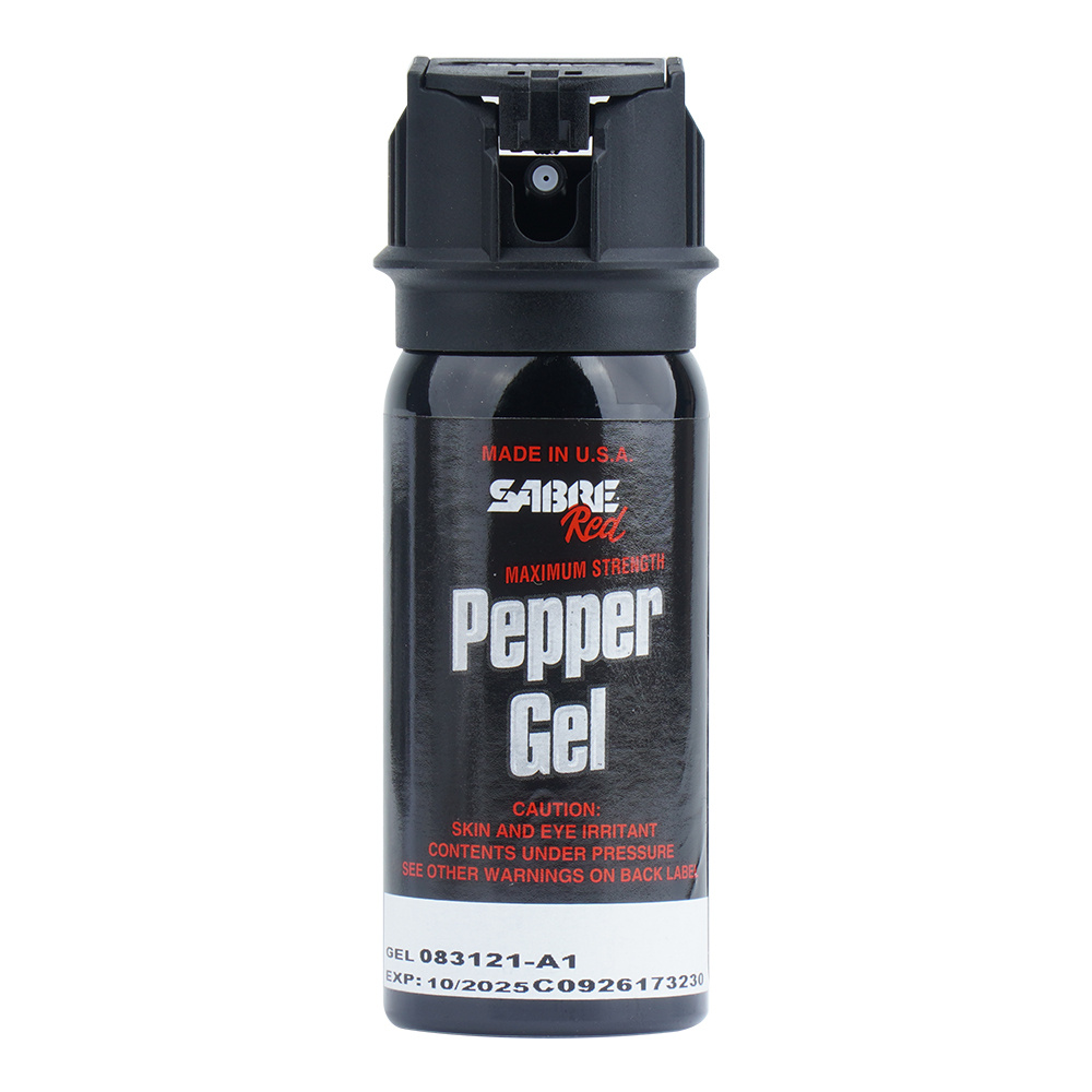 Sabre Red - Gaz pieprzowy Pepper Gel z kaburą - Żel - Strumień - 53 ml - MK-3-GEL-H-US