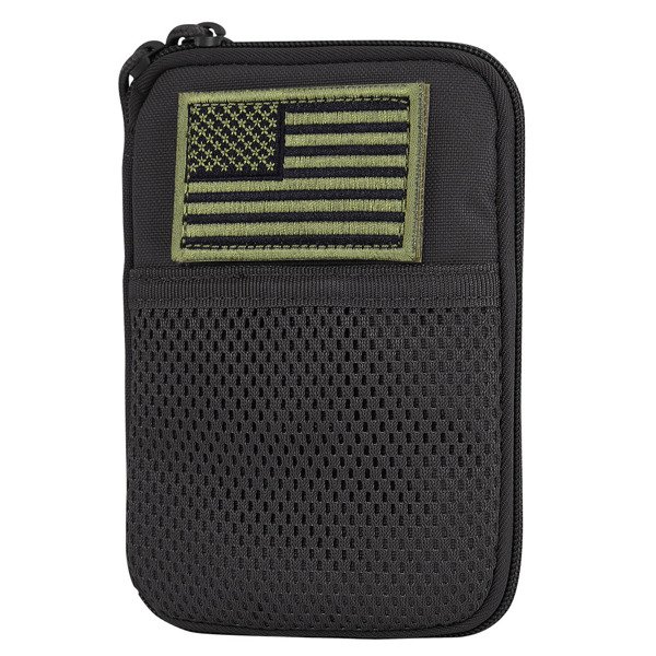 Condor - Pocket Pouch + US Flag Patch - Czarny - MA16-002