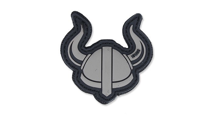 101 Inc. - Naszywka 3D - Viking Helmet - Szary