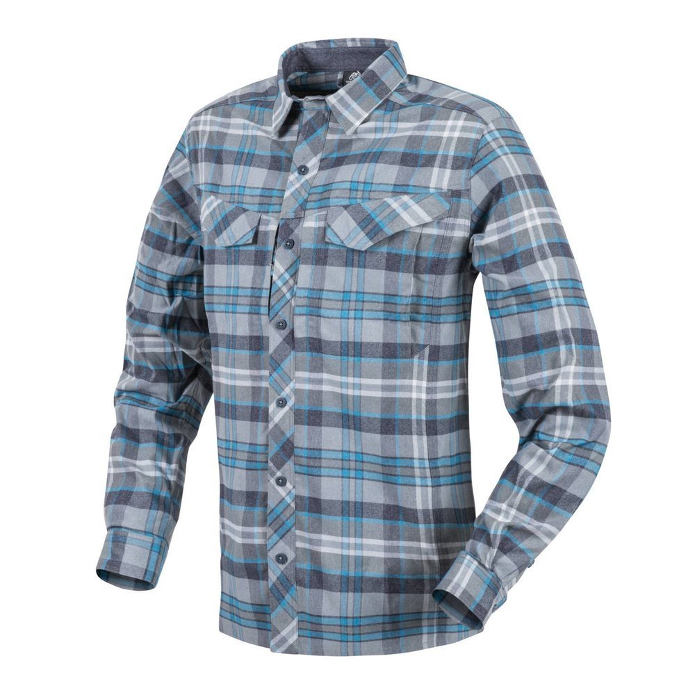 Helikon - Koszula Defender Mk2 Pilgrim Shirt® - Blue Plaid - KO-DPG-SR-P6501