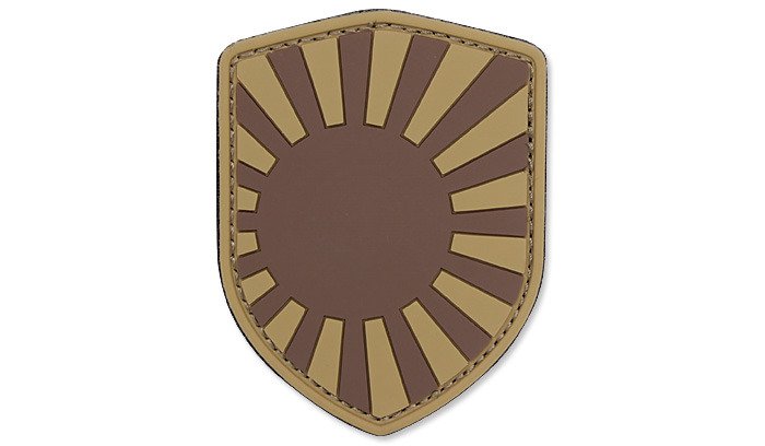 101 Inc. - Naszywka 3D - Japanese War Shield - Brązowy