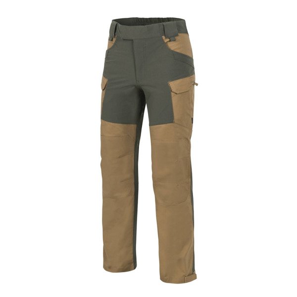 Helikon - Spodnie Hybrid Outback Pants - Coyote / Taiga Green - SP-HOP-DC-1109