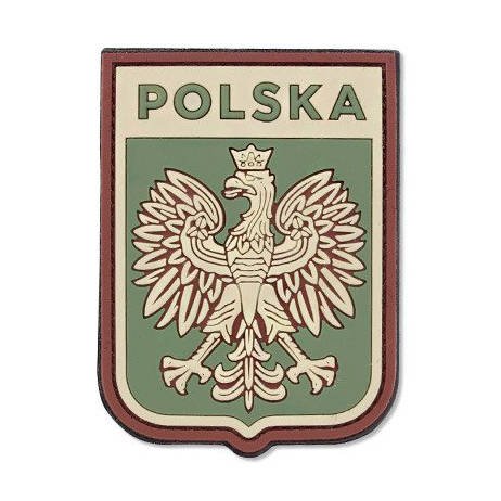 101 Inc. - Naszywka 3D - Polska herb - Multicamo - 444130-7055