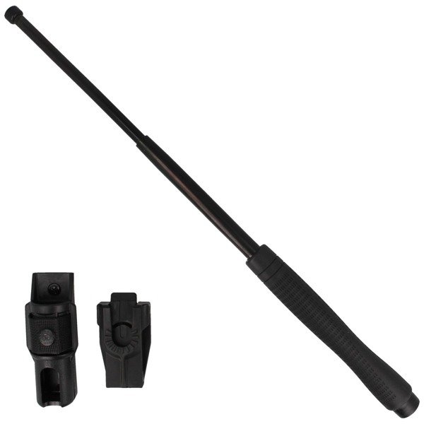 ESP - Hartowana pałka teleskopowa z kaburą - 21" - Rękojeść ergonomiczna - EXB-21HE BLK BH-54