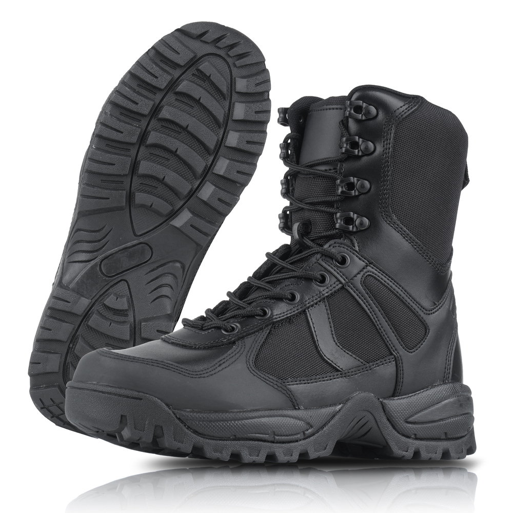 Mil-Tec - Buty Patrol One Zip - Czarny - 12822302