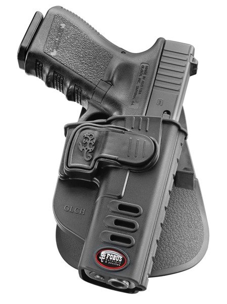 Fobus - Kabura Glock 17, 19, 19X, 22, 23, 31, 32, 34, 35, 45 - Płetwa Roto - Prawa - GLCH RT