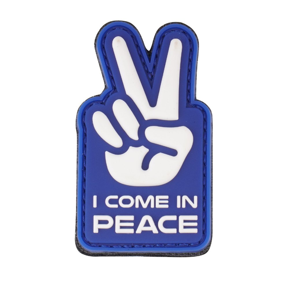 101 Inc. - Naszywka 3D - I come in peace - Niebieska - 444130-7356