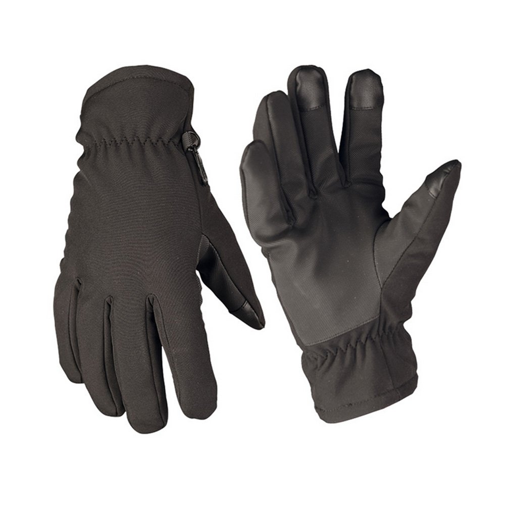 Mil-Tec - Rękawice zimowe Softshell Thinsulate - Czarny - 12521302