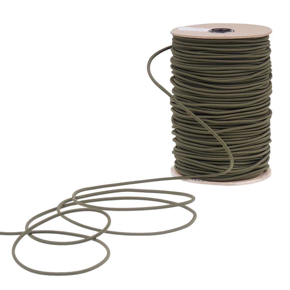 EDCX - Shock Cord - 3,6 mm - Army Green - 1 metr