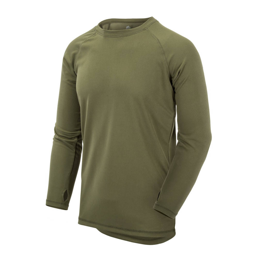 Helikon - Koszulka termoaktywna - Level 1 - Długi rękaw - Olive Green - BL-UN1-PO-02-B02