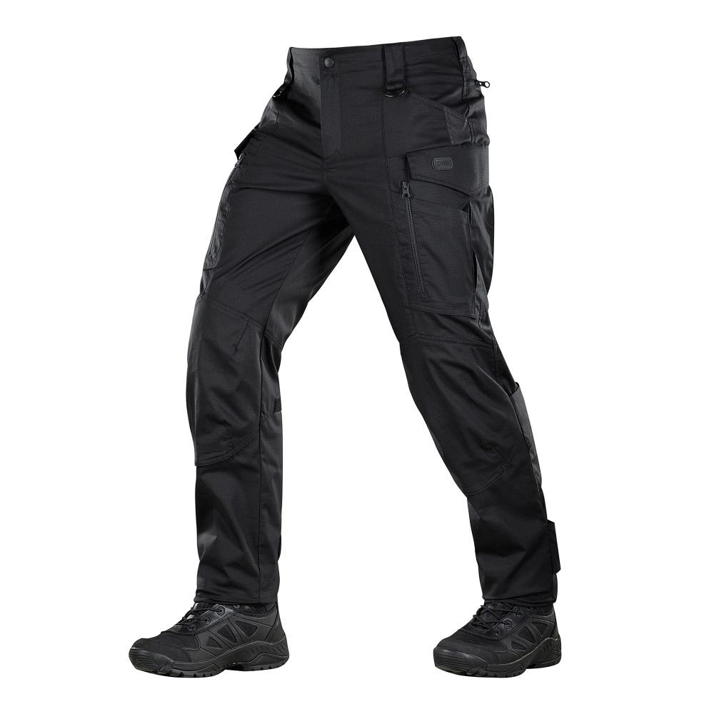 M-Tac - Spodnie taktyczne Conquistador Gen.I Flex - Ripstop - Czarne - 20059002