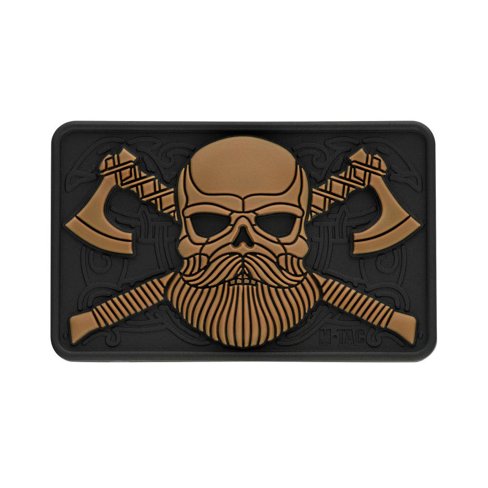 M-Tac - Naszywka - Bearded Skull - 3D PVC  - 51113205