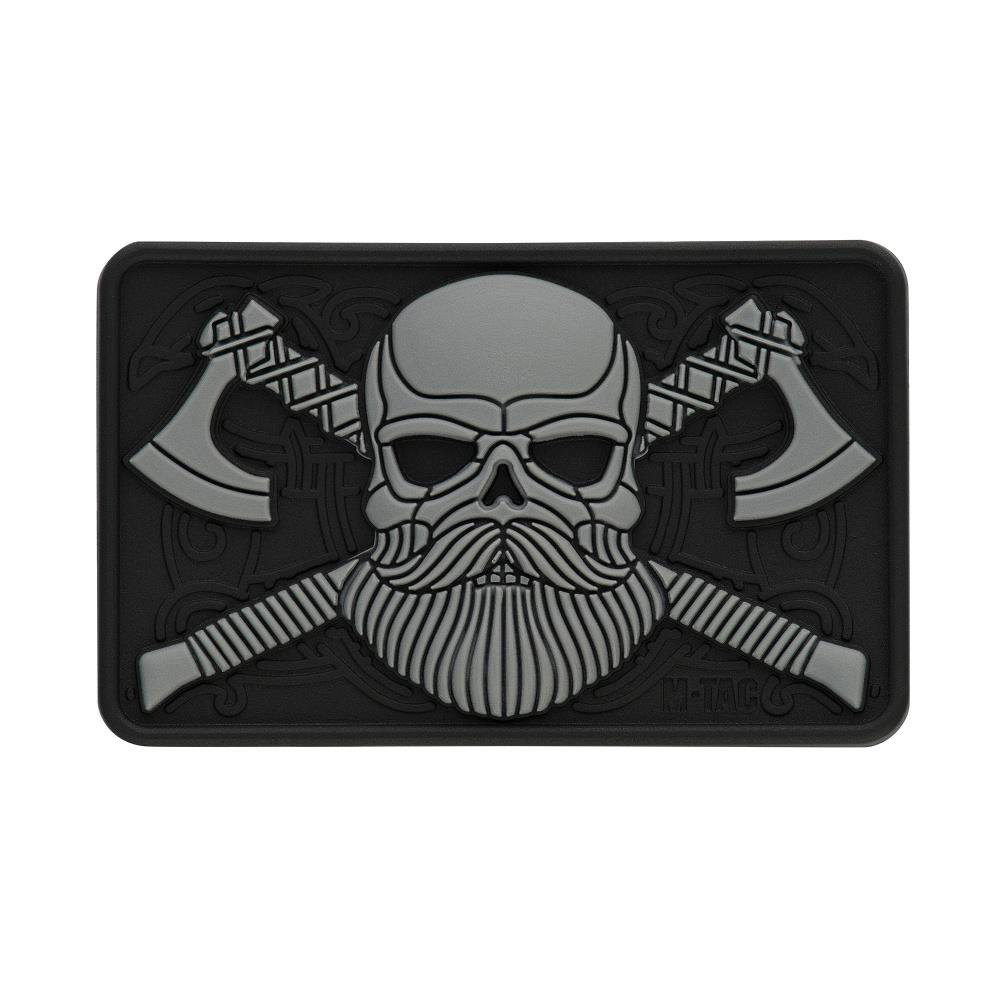 M-Tac - Naszywka - Bearded Skull - 3D PVC  - 51113211