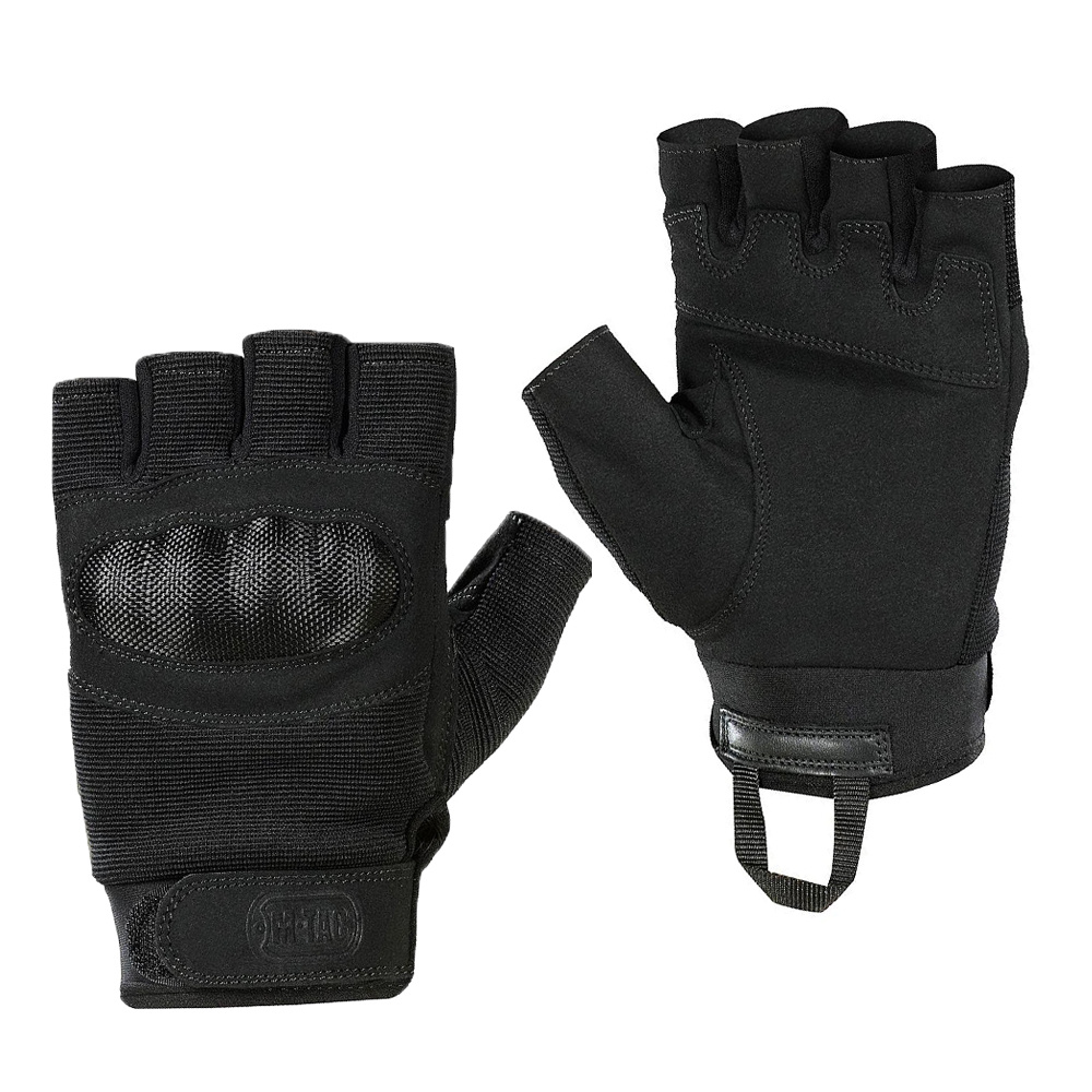 M-Tac - Rękawice taktyczne bez palców Assault Tactical Mk.3 - Czarne - 90213002