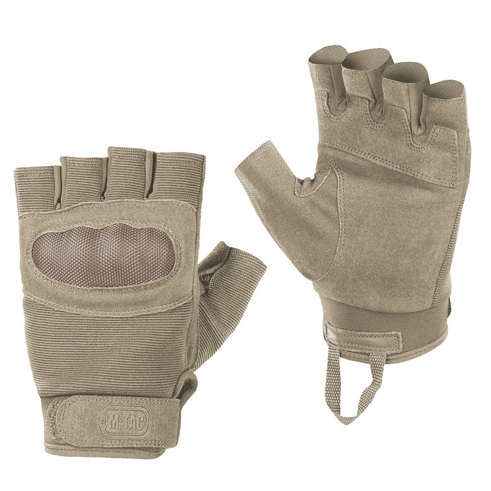 M-Tac - Rękawice taktyczne bez palców Assault Tactical Mk.3 - Khaki - 90213004