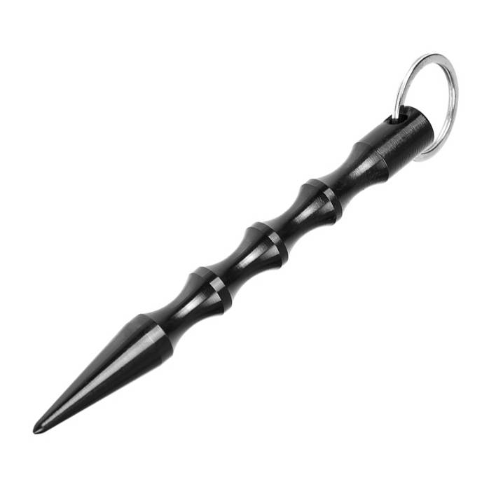 Guard - Kubotan Defense Stick - 14 cm - Czarny - YC-005-BL