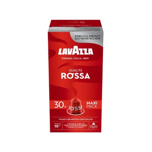 Lavazza Qualita Rossa 30 aluminiowych kapsułek do Nespresso