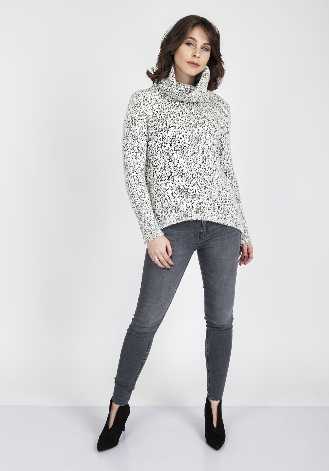 Sweter Nicola SWE 103 Ecru