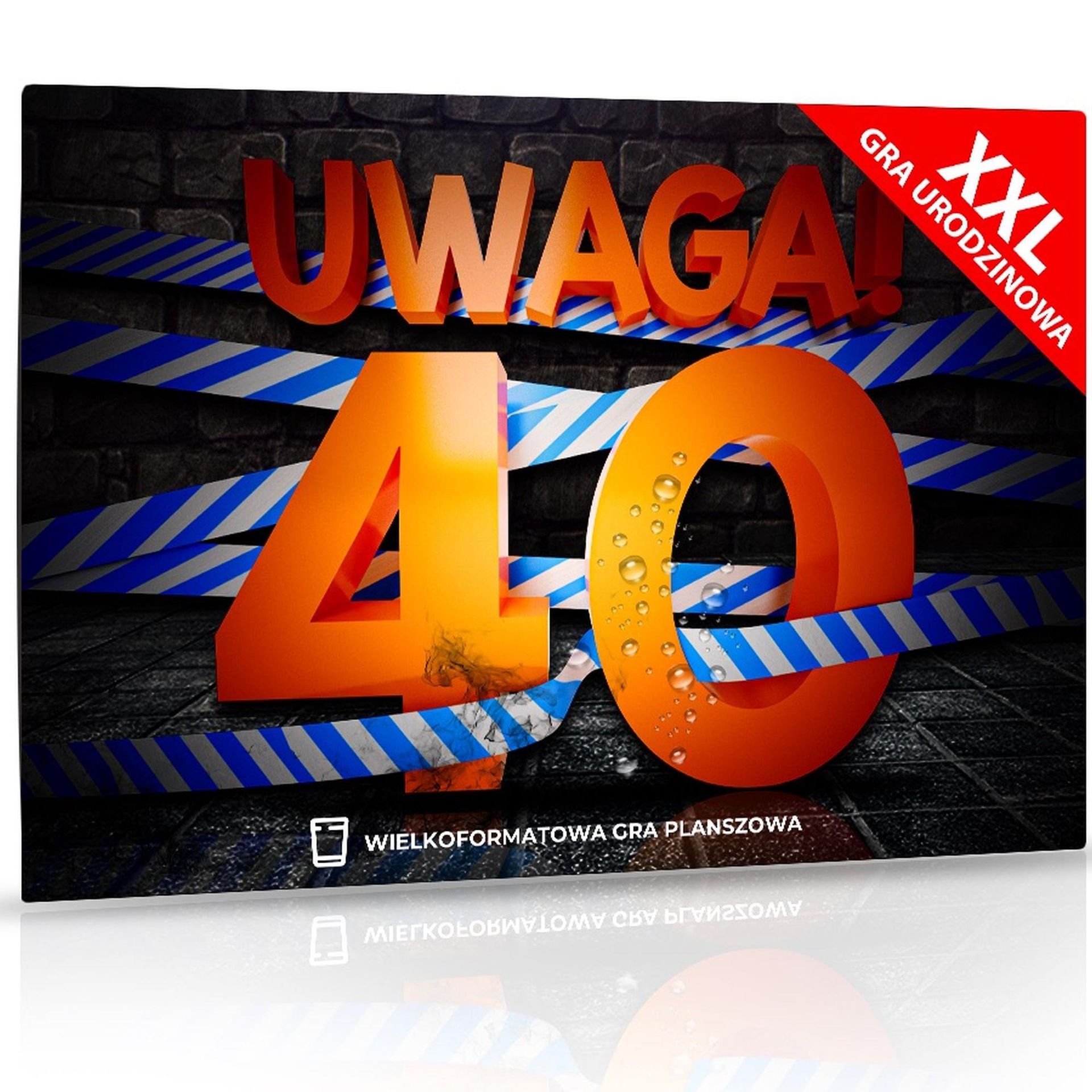 Imprezowa Gra Alkoholowa na 40 Urodziny - Uwaga! 40