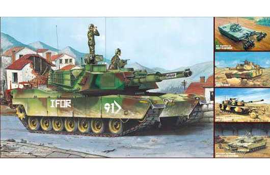 Trumpeter M1A1/A2 Abrams 5 in 1 MTR-01535