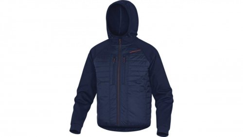 Delta Plus Kurtka z dwóch materiałów 2 laminowane warstwy kolor granatowo-pomarańczowy rozmiar M MOOVEMOTM MOOVEMOTM
