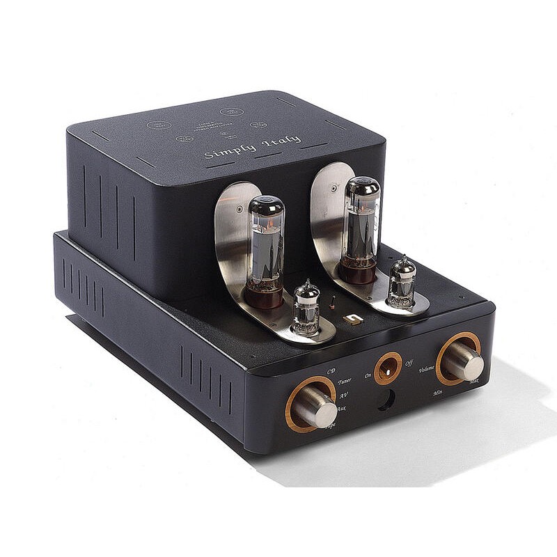 UNISON RESEARCH SIMPLY ITALY USB Zintegrowany wzmacniacz, Kolor: Czarny
