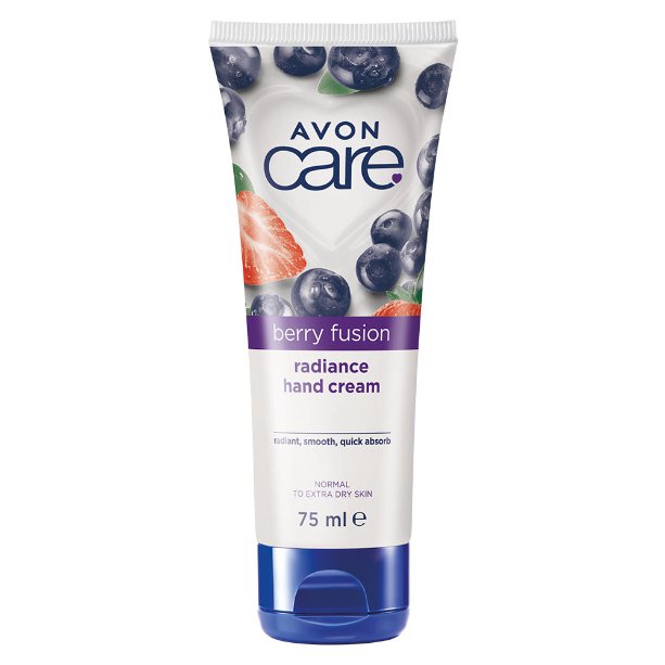 Avon, Care, Krem do rąk lekki Truskawka i Borówka, 75 ml