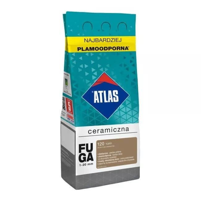 Atlas Fuga ceramiczna 120 toffi 2 kg