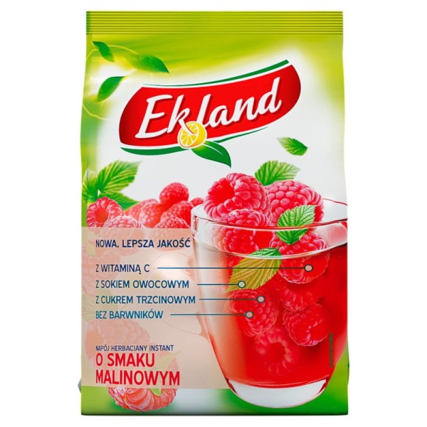 Ekland NAPÓJ HERB.MALINOWY 300 G