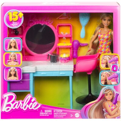 Brb Totally Hair Salon Fryzjerski Lalka Hkv00 W3