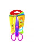 nożyczki szkolne ozdobne zygzak 13cm mix