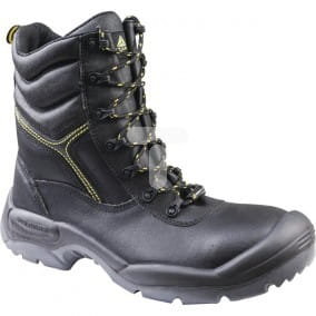 Delta Plus Buty robocze ze skórzany krupon barwiony gładki amagnetyczne S3 SRC kolor czarny rozmiar 42 CALYPS3NO42 CALYPS3NO42