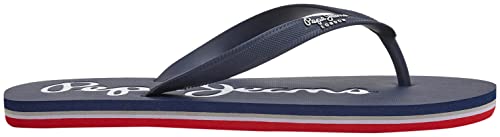 Pepe Jeans Męskie klapki Bay Beach Basic M Ss23, granatowy, 42 EU
